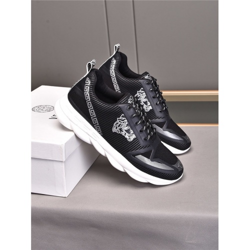 Replica Versace Casual Shoes For Men #843646 $80.00 USD for Wholesale