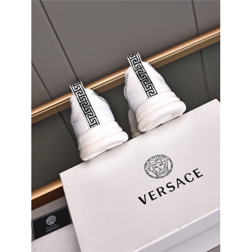 Replica Versace Casual Shoes For Men #843647 $80.00 USD for Wholesale
