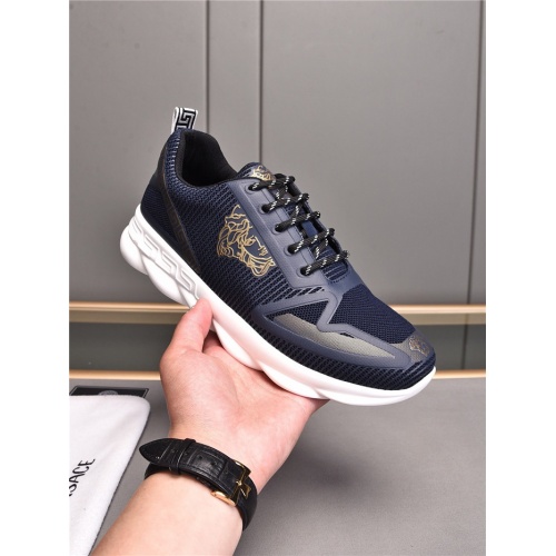Replica Versace Casual Shoes For Men #843648 $80.00 USD for Wholesale