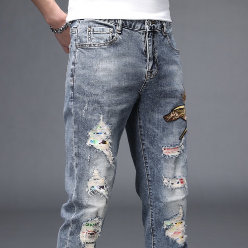 Replica Armani Jeans For Men #843669 $48.00 USD for Wholesale