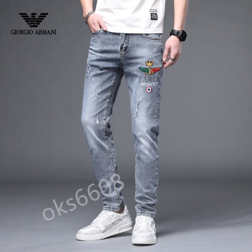 Armani Jeans For Men #843672 $48.00 USD, Wholesale Replica Armani Jeans