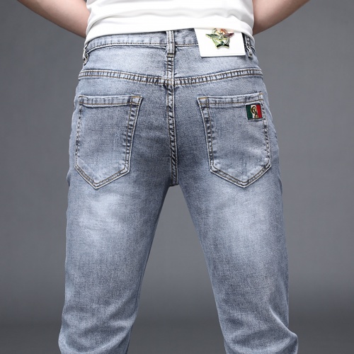Replica Armani Jeans For Men #843672 $48.00 USD for Wholesale
