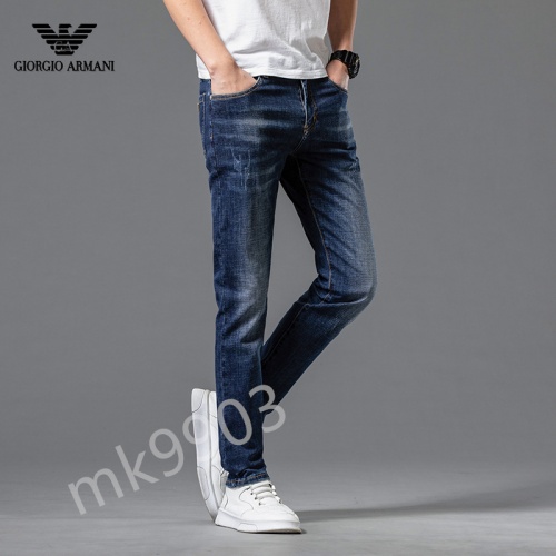 Replica Armani Jeans For Men #843673 $48.00 USD for Wholesale