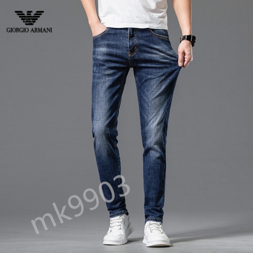 Replica Armani Jeans For Men #843673 $48.00 USD for Wholesale
