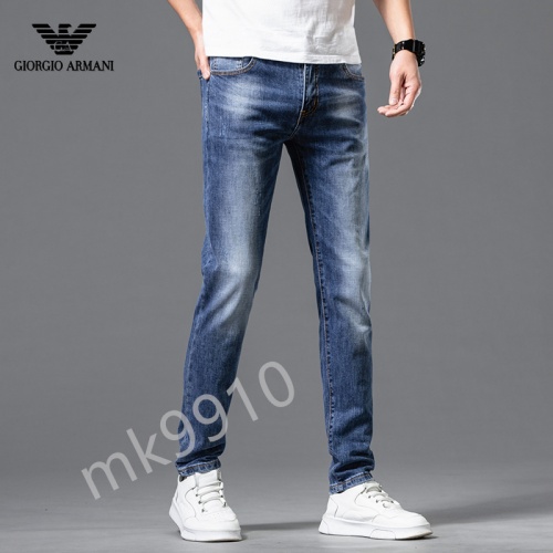Replica Armani Jeans For Men #843674 $48.00 USD for Wholesale