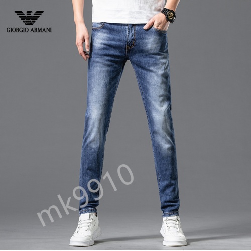 Replica Armani Jeans For Men #843674 $48.00 USD for Wholesale