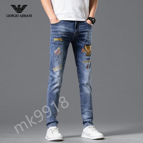Replica Armani Jeans For Men #843675 $48.00 USD for Wholesale