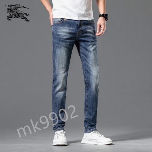 Replica Burberry Jeans For Men #843676 $48.00 USD for Wholesale