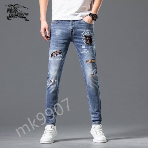 Replica Burberry Jeans For Men #843677 $48.00 USD for Wholesale