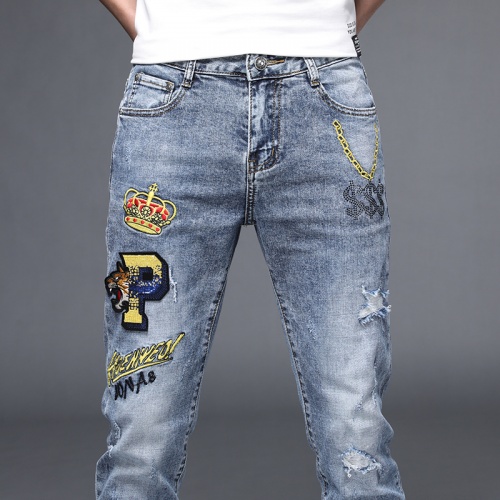 Replica Dolce & Gabbana D&G Jeans For Men #843678 $48.00 USD for Wholesale
