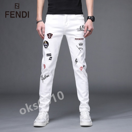 Fendi Jeans For Men #843680 $48.00 USD, Wholesale Replica Fendi Jeans