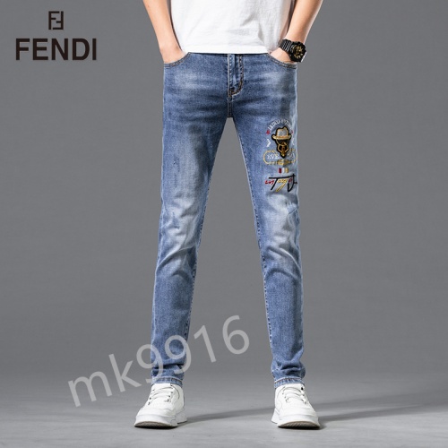 Fendi Jeans For Men #843681 $48.00 USD, Wholesale Replica Fendi Jeans