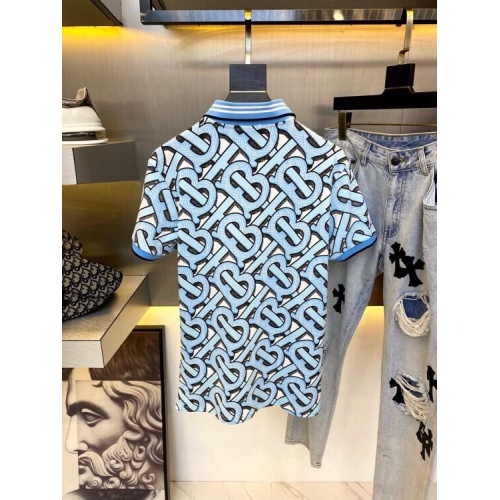 Replica Burberry T-Shirts Short Sleeved For Men #843817 $41.00 USD for Wholesale