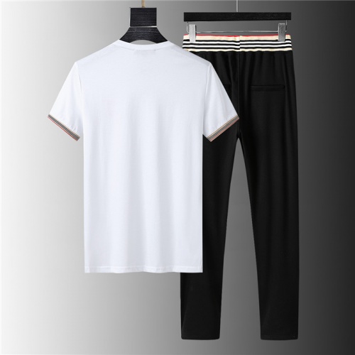 Replica Burberry Tracksuits Short Sleeved For Men #843902 $64.00 USD for Wholesale