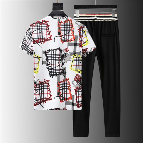 Replica Burberry Tracksuits Short Sleeved For Men #843907 $64.00 USD for Wholesale