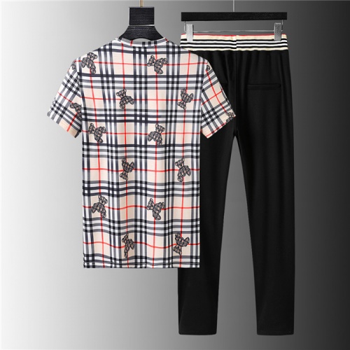 Replica Burberry Tracksuits Short Sleeved For Men #843944 $64.00 USD for Wholesale
