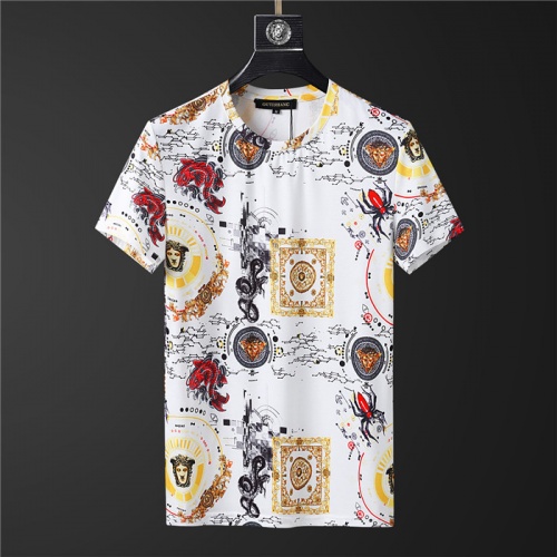 Replica Versace Tracksuits Short Sleeved For Men #844128 $64.00 USD for Wholesale