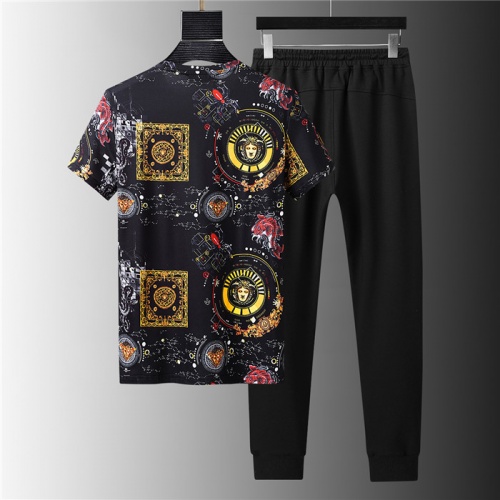 Replica Versace Tracksuits Short Sleeved For Men #844129 $64.00 USD for Wholesale