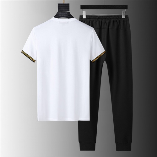 Replica Versace Tracksuits Short Sleeved For Men #844133 $64.00 USD for Wholesale