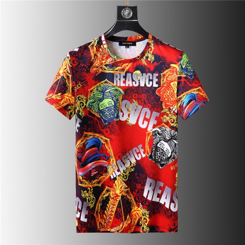 Replica Versace Tracksuits Short Sleeved For Men #844136 $64.00 USD for Wholesale