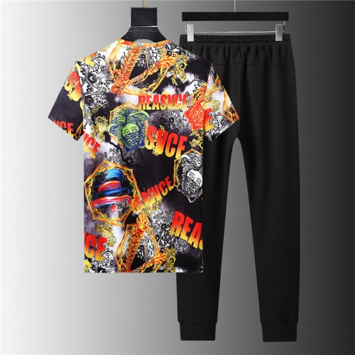 Replica Versace Tracksuits Short Sleeved For Men #844137 $64.00 USD for Wholesale