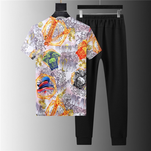 Replica Versace Tracksuits Short Sleeved For Men #844138 $64.00 USD for Wholesale