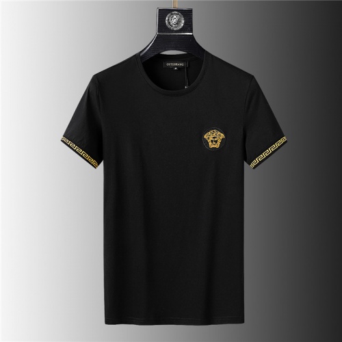 Replica Versace Tracksuits Short Sleeved For Men #844144 $64.00 USD for Wholesale