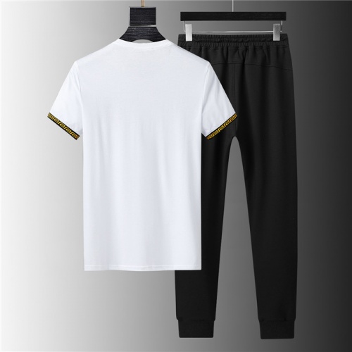 Replica Versace Tracksuits Short Sleeved For Men #844145 $64.00 USD for Wholesale