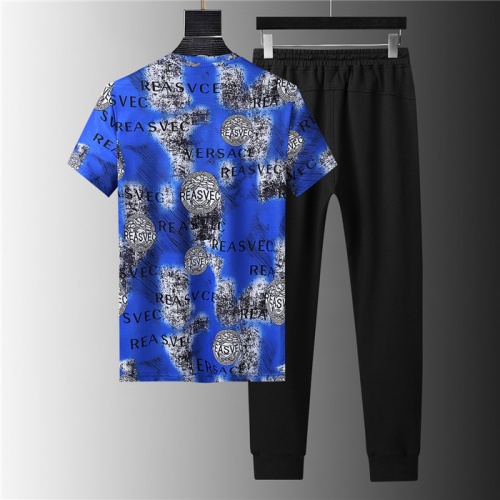 Replica Versace Tracksuits Short Sleeved For Men #844147 $64.00 USD for Wholesale