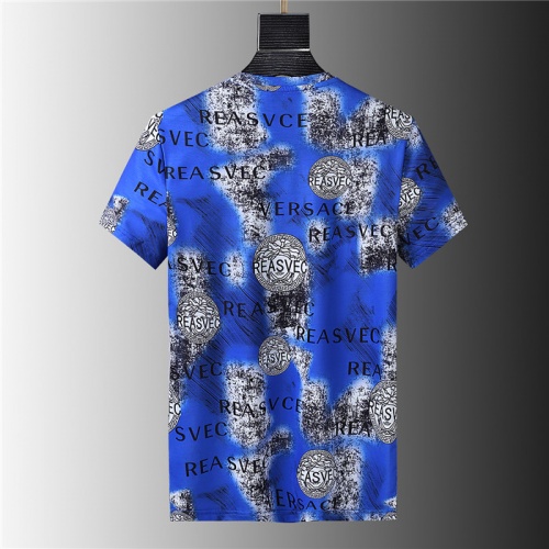 Replica Versace Tracksuits Short Sleeved For Men #844147 $64.00 USD for Wholesale