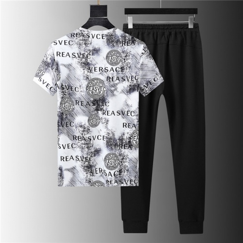 Replica Versace Tracksuits Short Sleeved For Men #844149 $64.00 USD for Wholesale