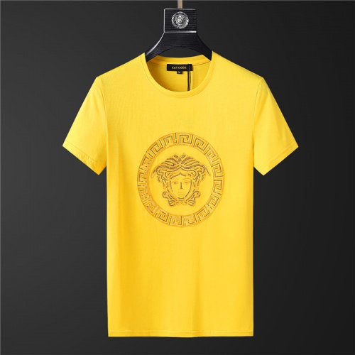 Replica Versace Tracksuits Short Sleeved For Men #844152 $64.00 USD for Wholesale