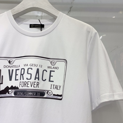 Replica Versace T-Shirts Short Sleeved For Men #844287 $41.00 USD for Wholesale
