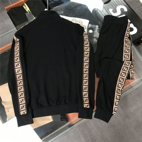 Replica Fendi Tracksuits Long Sleeved For Men #844291 $99.00 USD for Wholesale