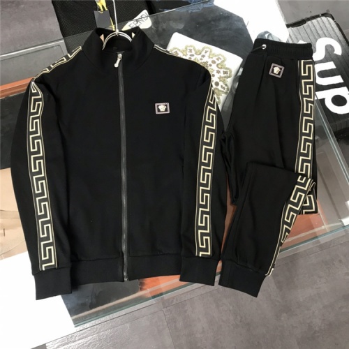 Versace Tracksuits Long Sleeved For Men #844295 $99.00 USD, Wholesale Replica Versace Tracksuits