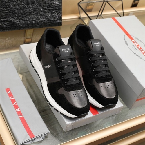 Replica Prada Casual Shoes For Men #844331 $88.00 USD for Wholesale