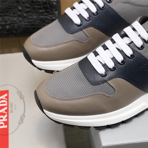 Replica Prada Casual Shoes For Men #844332 $88.00 USD for Wholesale