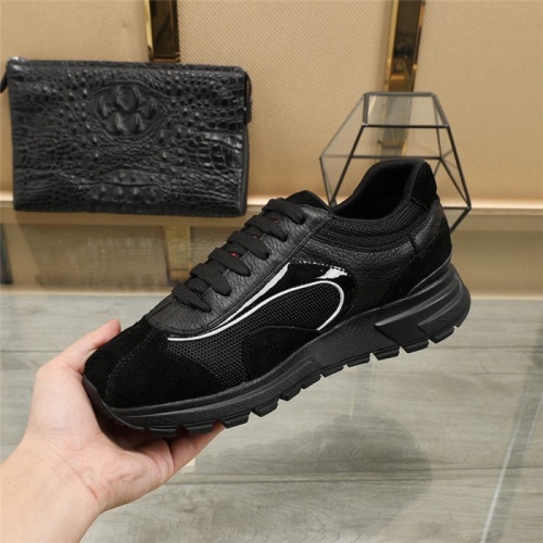 Replica Prada Casual Shoes For Men #844343 $98.00 USD for Wholesale