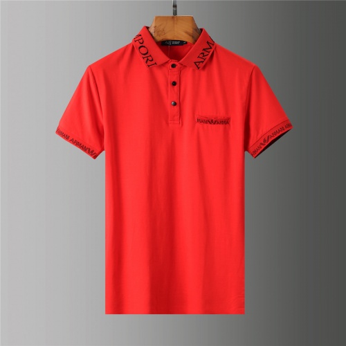 Armani T-Shirts Short Sleeved For Men #844349 $36.00 USD, Wholesale Replica Armani T-Shirts
