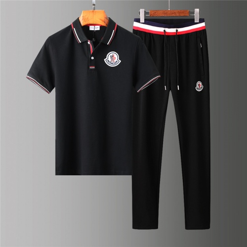 Moncler Tracksuits Short Sleeved For Men #844367 $68.00 USD, Wholesale Replica Moncler Tracksuits