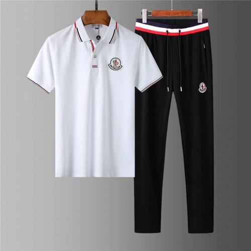 Moncler Tracksuits Short Sleeved For Men #844368 $68.00 USD, Wholesale Replica Moncler Tracksuits