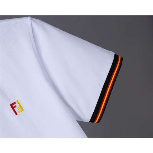 Replica Fendi Tracksuits Short Sleeved For Men #844371 $68.00 USD for Wholesale