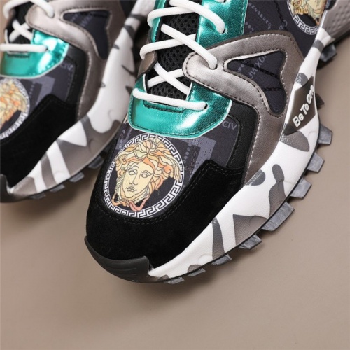 Replica Versace Casual Shoes For Men #844847 $88.00 USD for Wholesale