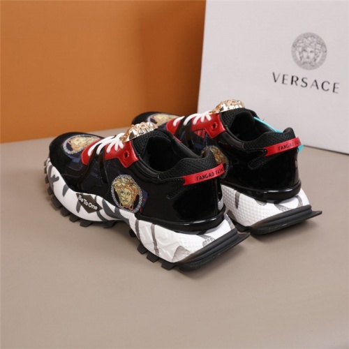 Replica Versace Casual Shoes For Men #844848 $88.00 USD for Wholesale