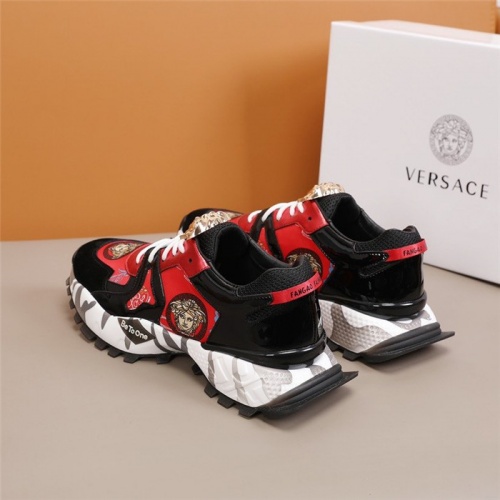 Replica Versace Casual Shoes For Men #844855 $88.00 USD for Wholesale