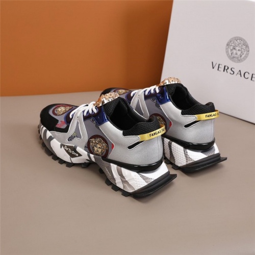 Replica Versace Casual Shoes For Men #844856 $88.00 USD for Wholesale