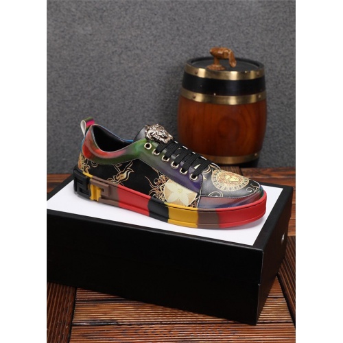 Replica Versace Casual Shoes For Men #844879 $76.00 USD for Wholesale