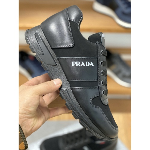 Replica Prada Casual Shoes For Men #844914 $80.00 USD for Wholesale
