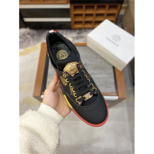 Replica Versace Casual Shoes For Men #844955 $72.00 USD for Wholesale