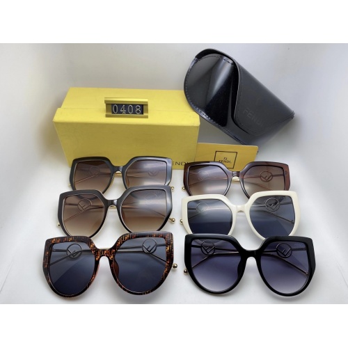 Replica Fendi Sunglasses #845114 $19.00 USD for Wholesale